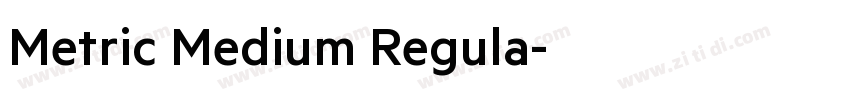 Metric Medium Regula字体转换 Metric Medium Regula字体转换